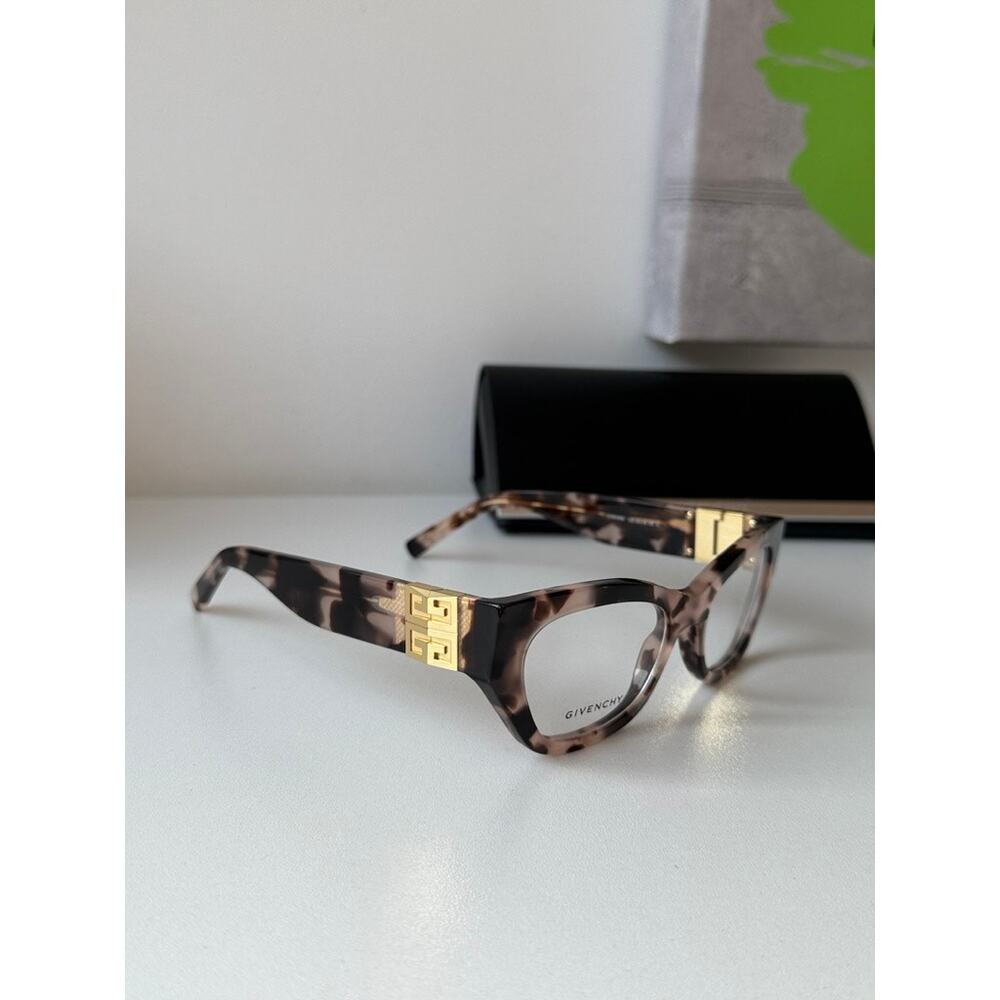 NEW Givenchy GV50059I Tortoise Cat Eye Eyeglasses Frames - Picture 6 of 7